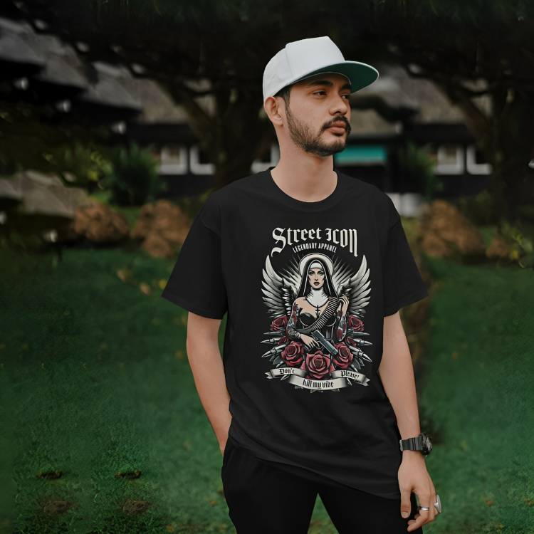 Unique Design Oversized T-Shirt